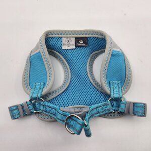Top Paw Mesh Comfort Dog Harness Blue Gray Size XS (Girth 16 in - 18 in)